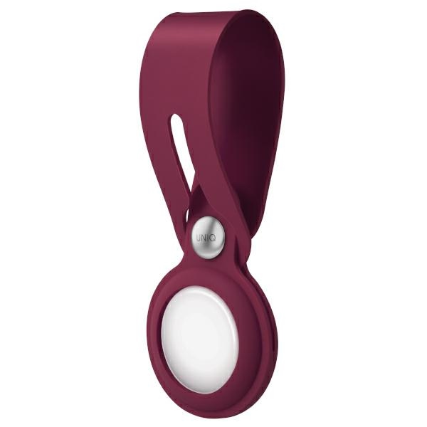 UNIQ etui Vencer Silicone na AirTagburgundowy/burgundy