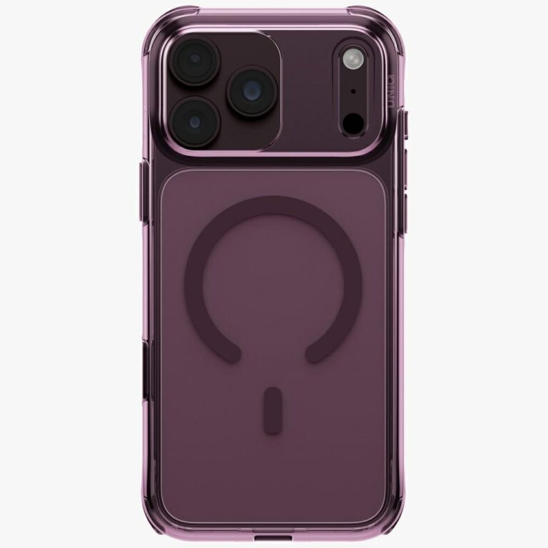 Etui UNIQ LifePro Xtreme do iPhone 18 Pro Max / 17 Pro Max Magclick Charging burgundowy