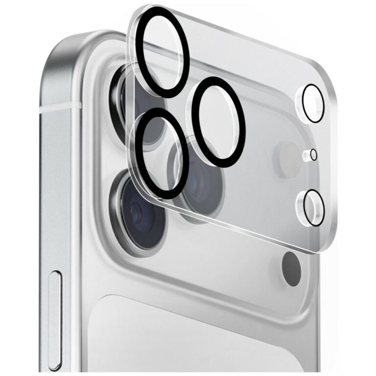 Szkło na obiektyw aparatu UNIQ Optix     Clearshield Frameguard Camera Lens Protector do iPhone 18 Pro Max crystal clear z aplikatorem