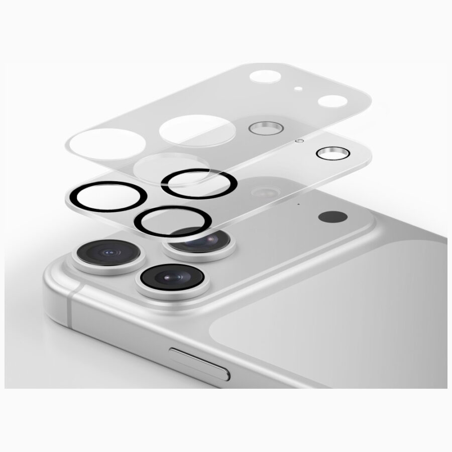 Szkło na obiektyw aparatu UNIQ Optix     Clearshield Frameguard Camera Lens Protector do iPhone 18 Pro Max crystal clear z aplikatorem