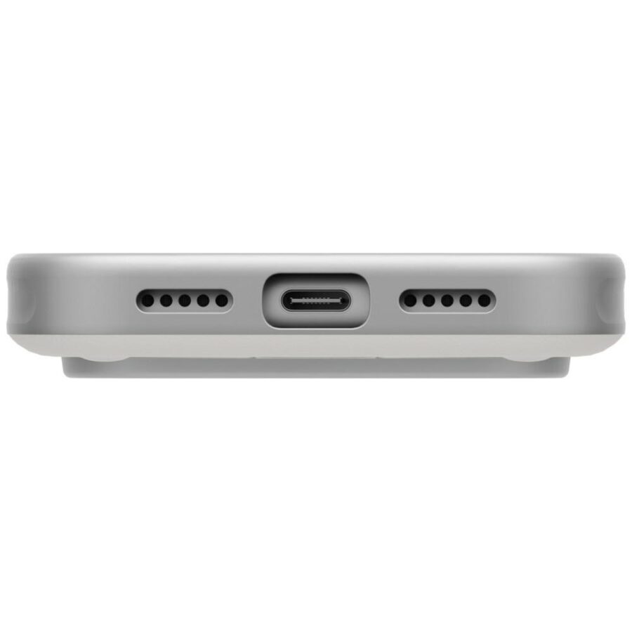 Etui UNIQ Elix do iPhone 18 Pro / 17 Pro 360 Rotating Kickstand jasnoszary