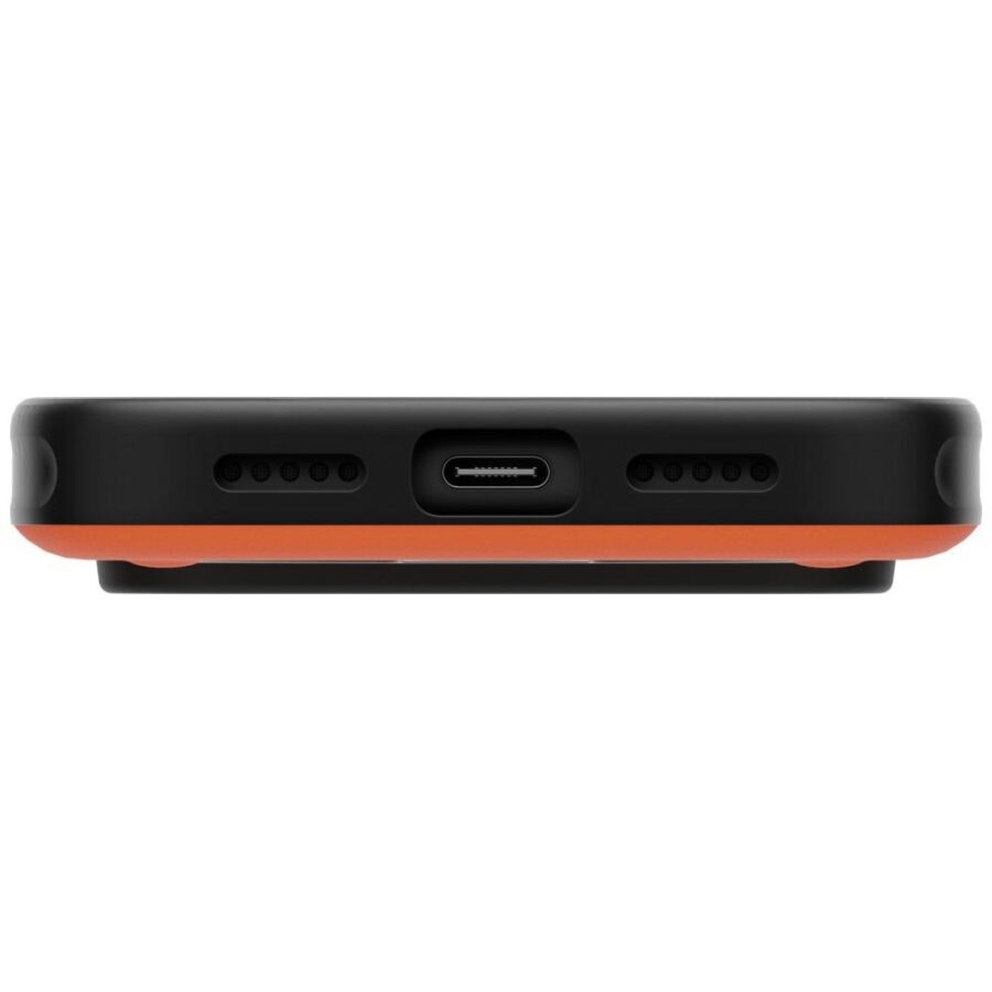 Etui UNIQ Elix do iPhone 18 Pro / 17 Pro 360 Rotating Kickstand pomarańczowy