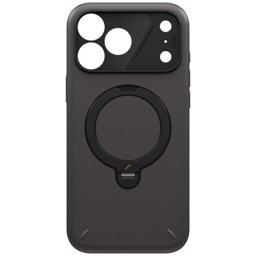 Etui UNIQ Elix do iPhone 18 Pro Max / 17 Pro Max 360 Rotating Kickstand szary