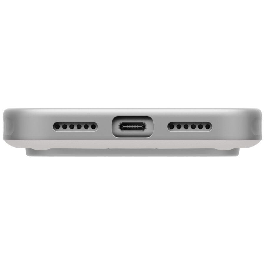 Etui UNIQ Elix do iPhone 18 Pro Max / 17 Pro Max 360 Rotating Kickstand jasnoszary