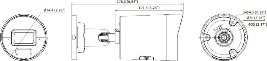 Kamera IP HikVision DS-2CD2083G2-LI2U(2.8mm)