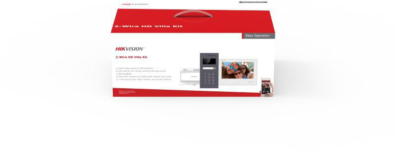 WIDEODOMOFON HIKVISION DS-KIS704EY-ACW2/Aluminium