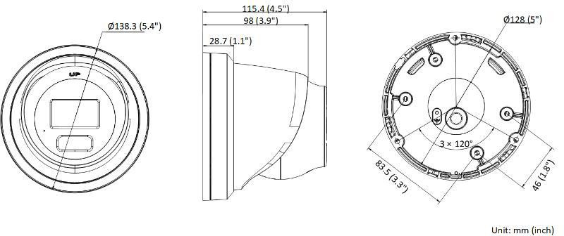 Kamera IP Hikvision DS-2CD2346G2H-IU 2.8mm EF PL