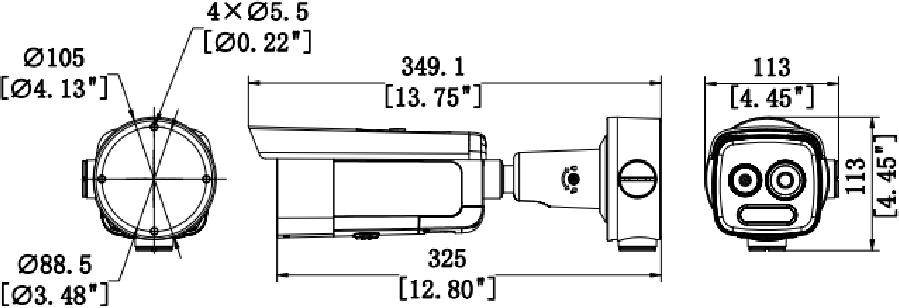 Kamera IP Hikvision HM-TD2618-10/G0/T1A