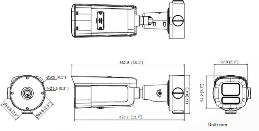KAMERA IP HIKVISION DS-2CD2T43G2-2LI(2.8mm)