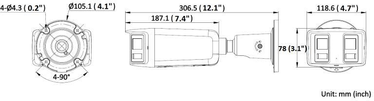 Kamera IP HikVision DS-2CD2T67G2P-LSU/SL(2.8mm)(C) PL