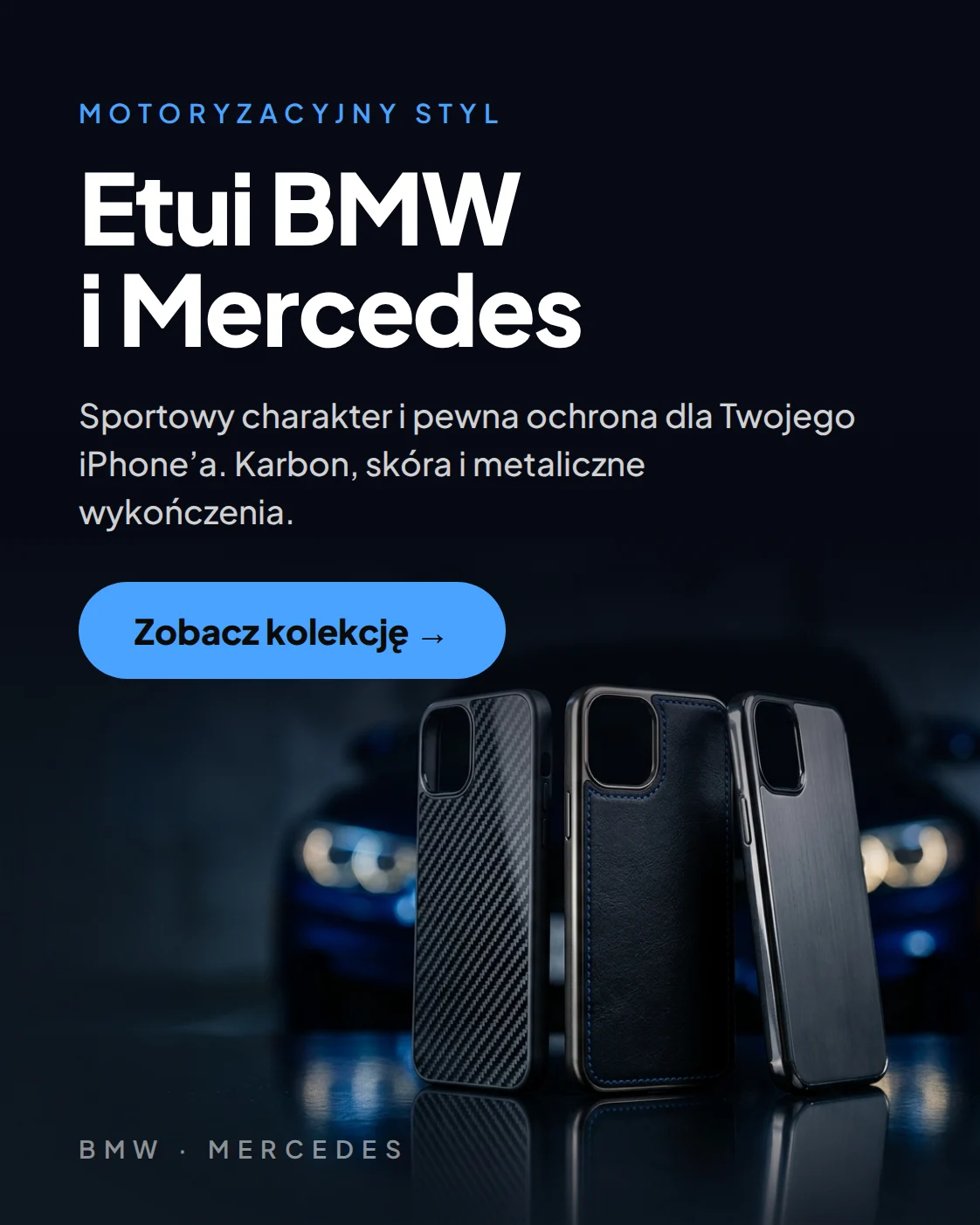 Etui BMW i Mercedes